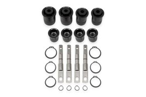 Chevrolet Corvette Control Arm Bearing Kit - Front Upper & Lower - BMR Suspension - Black Anodized - `14-`19